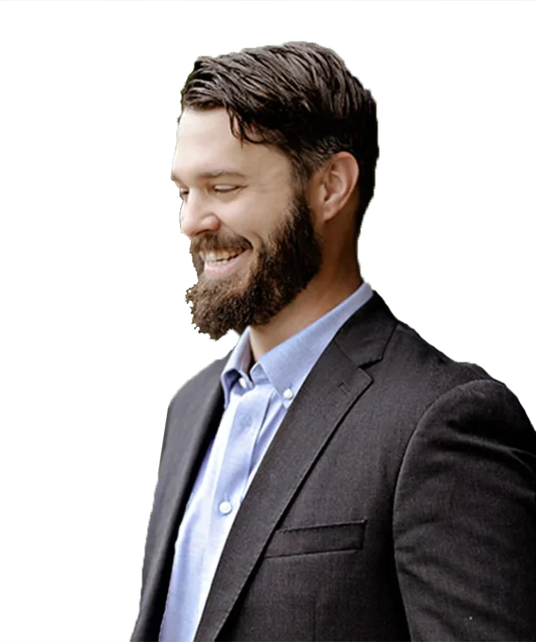 Executive Headshot of Lee Abernethy smiling